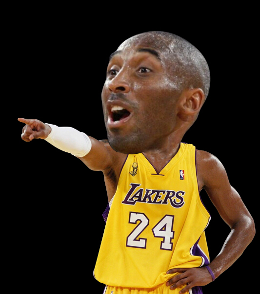  湖人晒出科比雕像设计方案效果图  